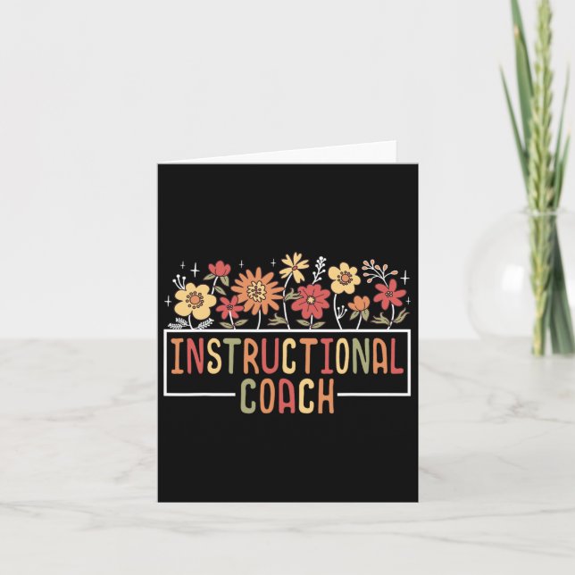 Instructional Coach  Card (Front)