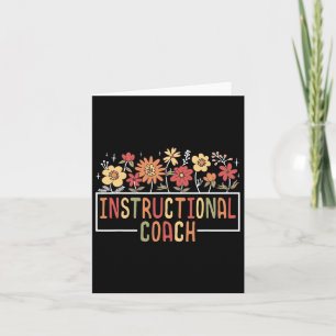 Instructional Coach  Card