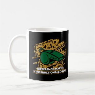 Instructional Coach Difference Maker Teacher Train Coffee Mug