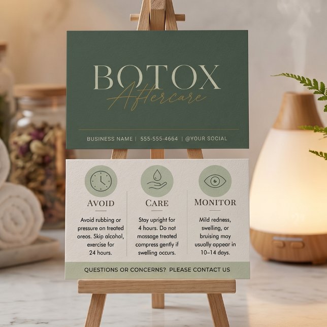 Instructions de post-traitement Botox Green Minima (Créateur téléchargé)