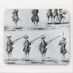 Instructions for a Bayonet Drill Mouse Pad