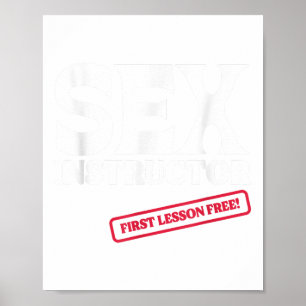 Instructor First Lesson Free! Bachelorette Party Poster