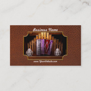 Instrument - Accordian - The accordian organ Business Card
