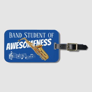 Instrument Case NAME TAG Saxophone