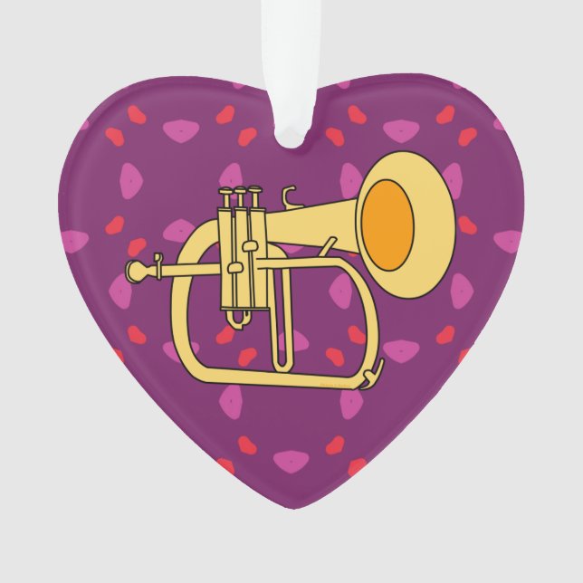 Instrument de musique Flugelhorn (devant)