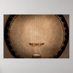 Instrument - String - I love banjo's Poster