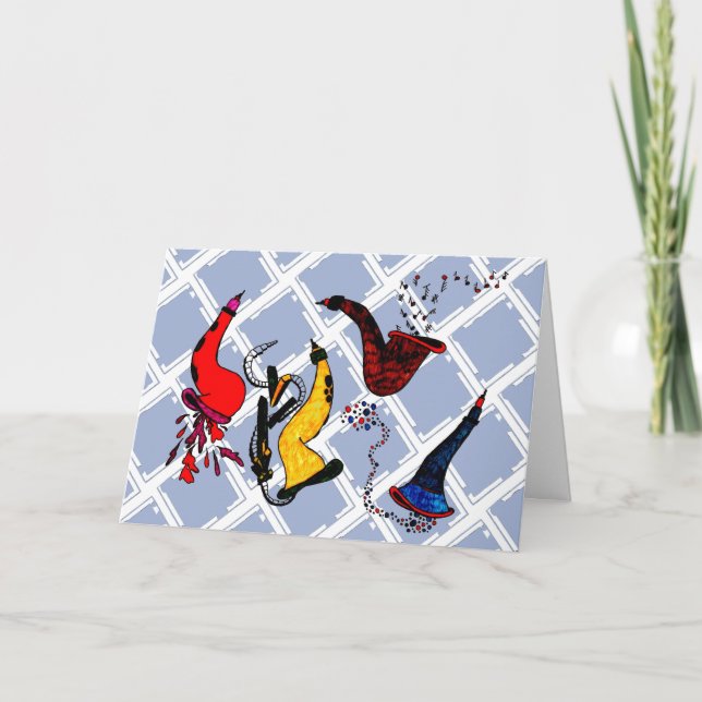 Instrumental Birthday Card (Front)
