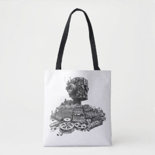 Instrumental Droid Tote Bag
