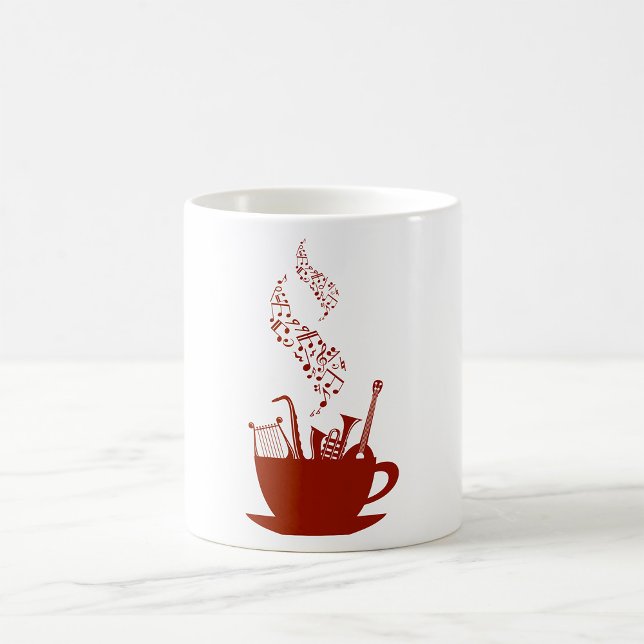 Instruments De Musique Et Notes Mug (Créateur téléchargé)