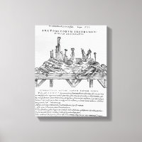 Instruments for Dissections, illustration from 'De