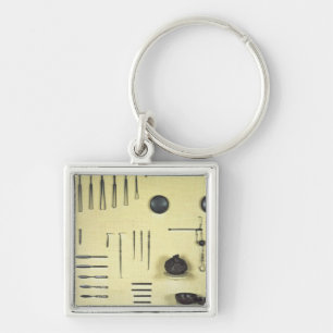 Instruments from an oculist's case, from Reims Keychain