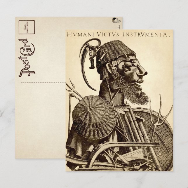 Instruments of Human Sustenance - Agriculture  Postcard (Front/Back)