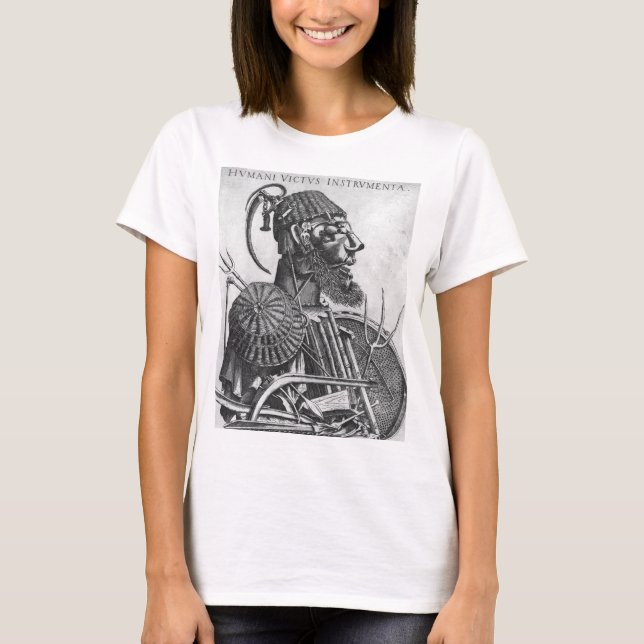 Instruments of Human Sustenance, Arcimboldo T-Shirt (Front)