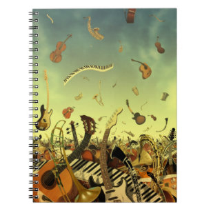 Instruments Of Mass Seduction notebook