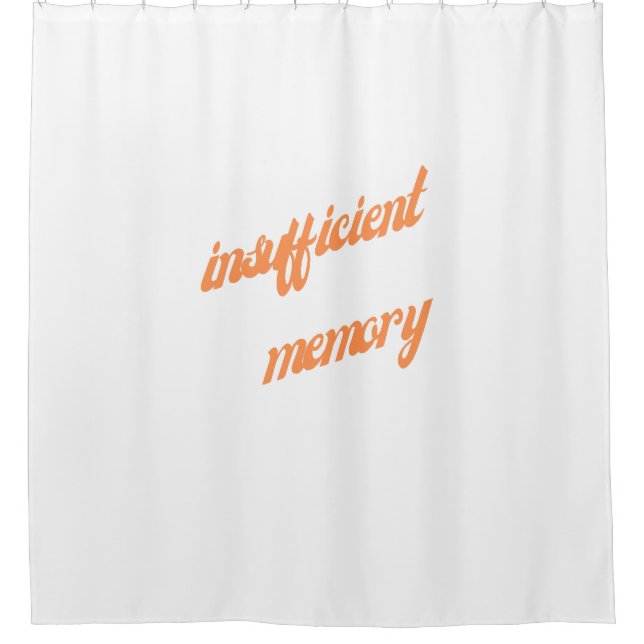 insufficient memory (Front)
