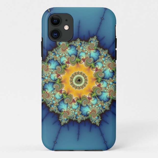 Insular - Mandelbrot Art Case-Mate iPhone Case (Back)
