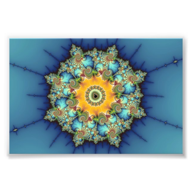Insular - Mandelbrot Art Photo Print (Front)
