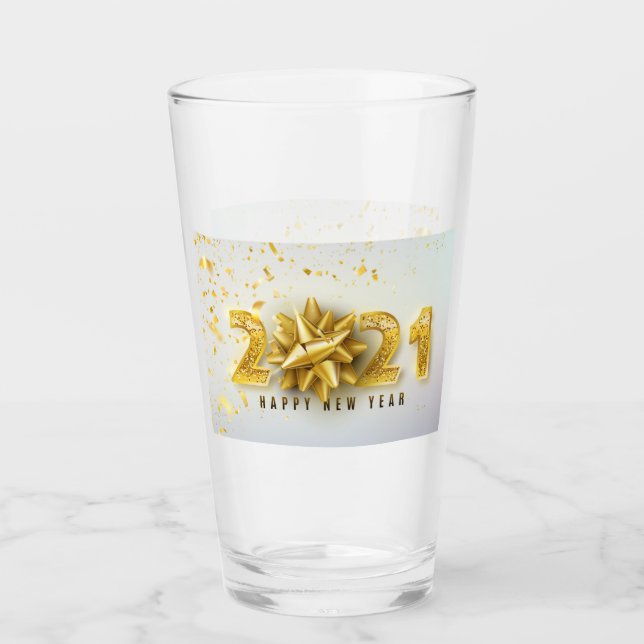 Insulated Glass Tumbler, Double Wall Glas (Front)