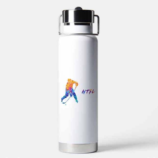 Insulated HFTL water bottle (Back)