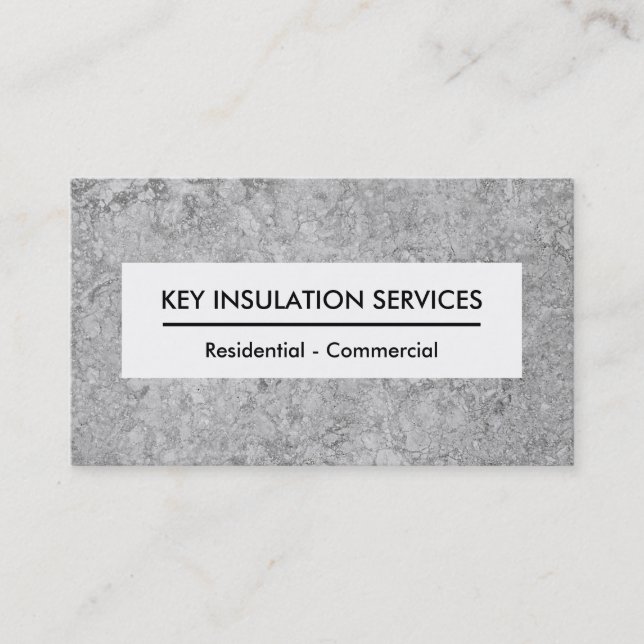 Insulation Business Cards (Front)
