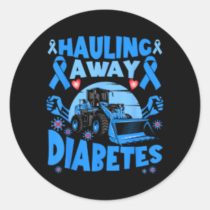 Insulin Diabetes Awareness Toddler Kids Diabetic Classic Round Sticker