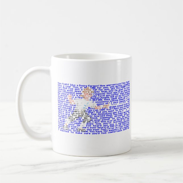 Insult sword fighting - Secret of Monkey Island Coffee Mug (Left)