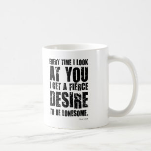 Insulting Mug #5 - Desire. Unusual gift.