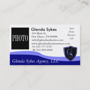 Life Insurance Business Cards & Profile Cards | Zazzle CA