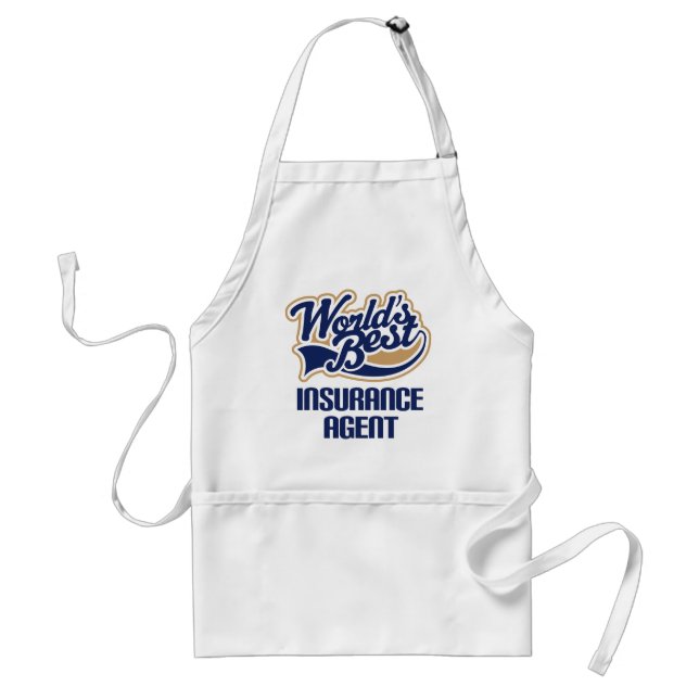 Insurance Agent Gift Standard Apron (Front)