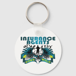 Insurance Agents Gone Wild Keychain