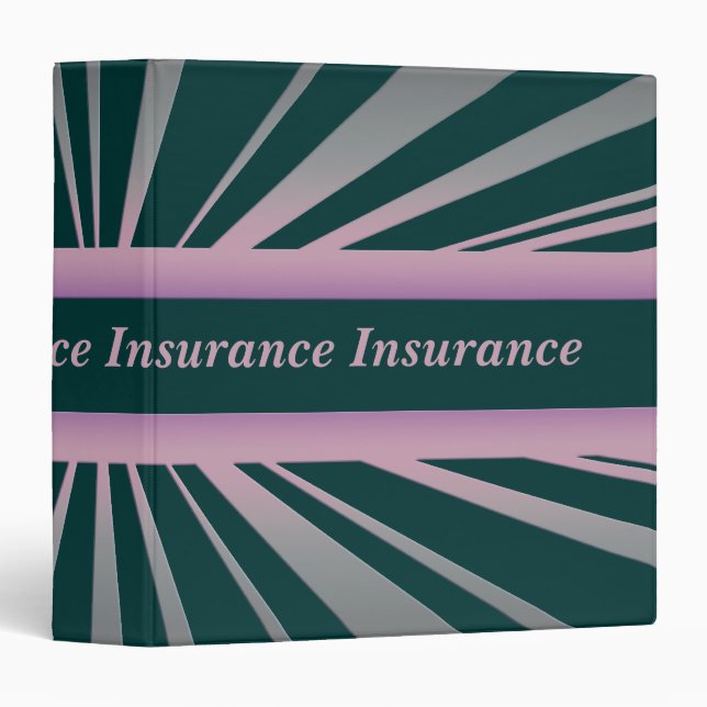 Insurance Binder (Front/Spine)