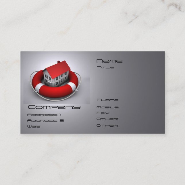 Insurance Business Card (Front)