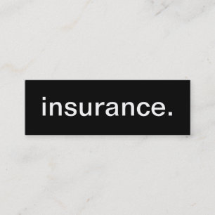 Insurance Business Card