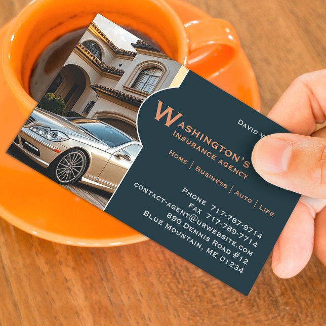 Insurance Business Card (Creator Uploaded)