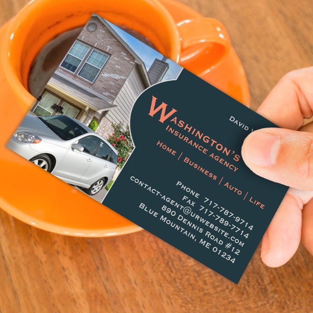 Insurance Business Card (Creator Uploaded)