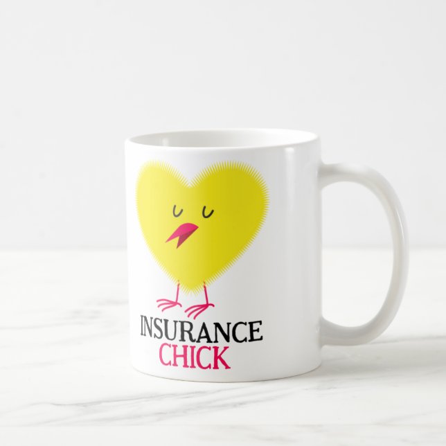 Insurance Chick mug (Right)