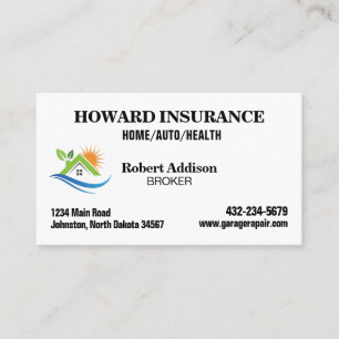 Insurance Company Business Card