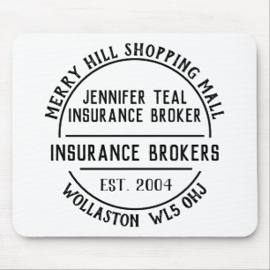 Insurance Company Promotional Mouse Pad