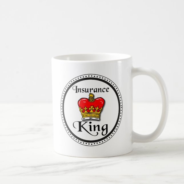 Insurance King Coffee Mug (Right)