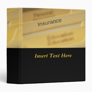 Insurance Policies Avery Binder