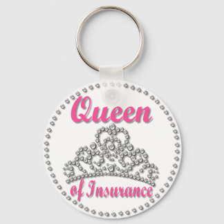 Insurance Queen Keychain
