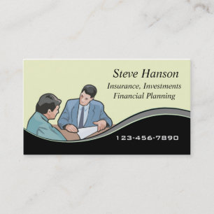 Insurance Salesman Business Card