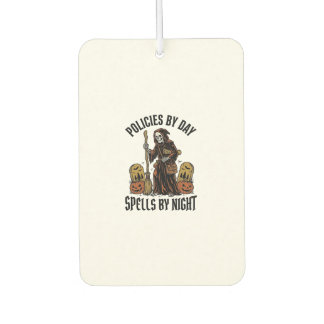 Insurance Witch Shirt Funny Halloween Agent Graphi Air Freshener