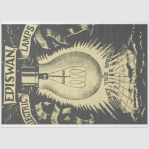 Insustrial Edison Decoupage Paper