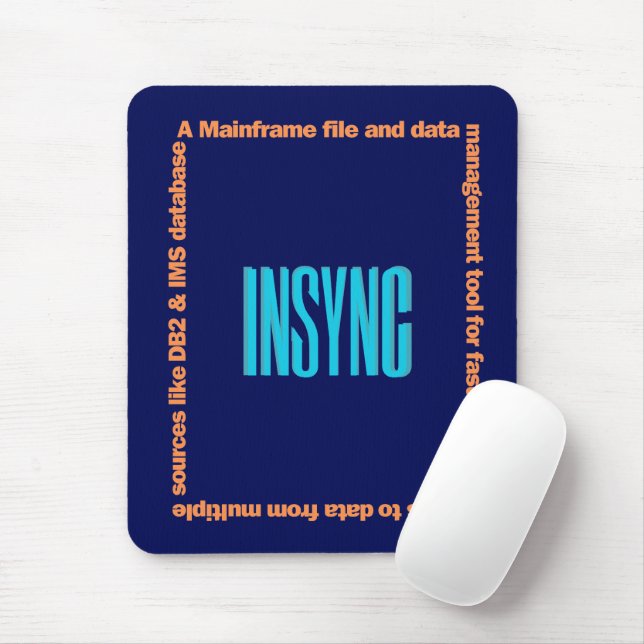 InSync in Mainframe Platform Programming Mouse Pad (With Mouse)