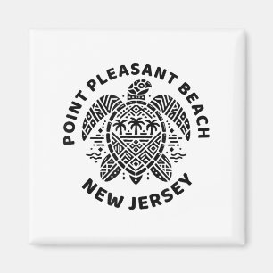 Int Pleasant Beach New Jersey Nj Boy Girl Men Wome Magnet