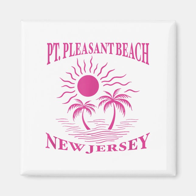 Int Pleasant Beach New Jersey Nj Boy Girl Men Wome Magnet (Front)
