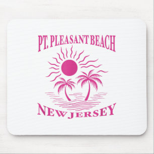 Int Pleasant Beach New Jersey Nj Boy Girl Men Wome Mouse Pad