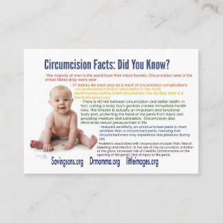 Intactivism info cards