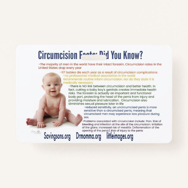 Intactivism info cards badge (Front)